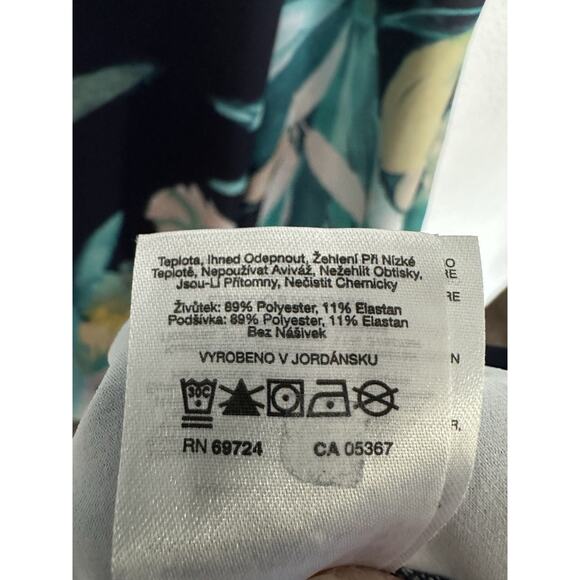 Columbia Floral Athleisure Casual Tank Dress Beachy Sleeveless Activewear XS EUC - Picture 5 of 7